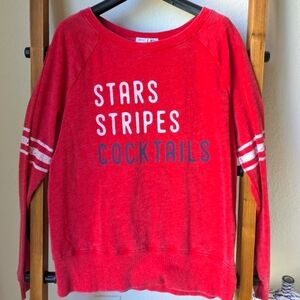 Grayson Threads Women's Red Graphic Women's Sweatshirt - Size L